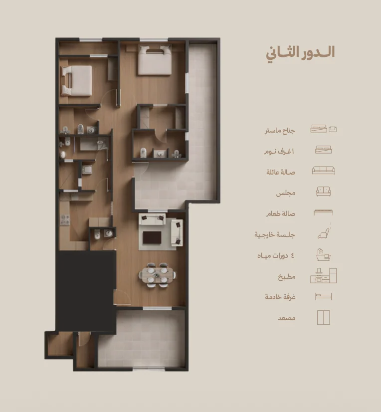 الدور العلوي