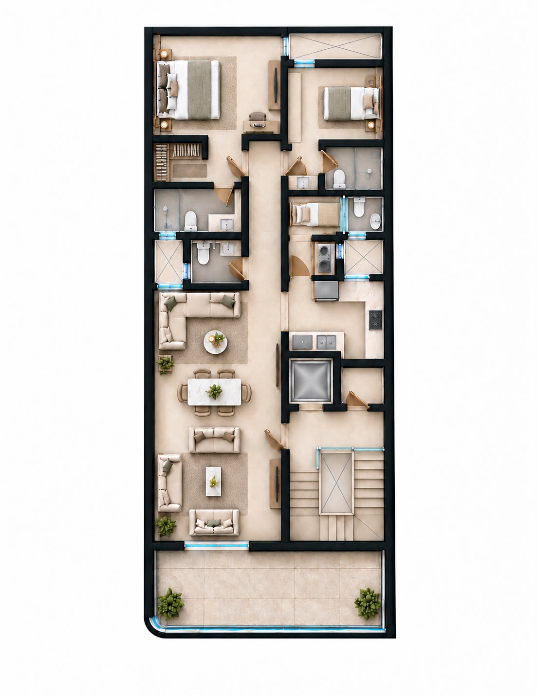 Upper floor